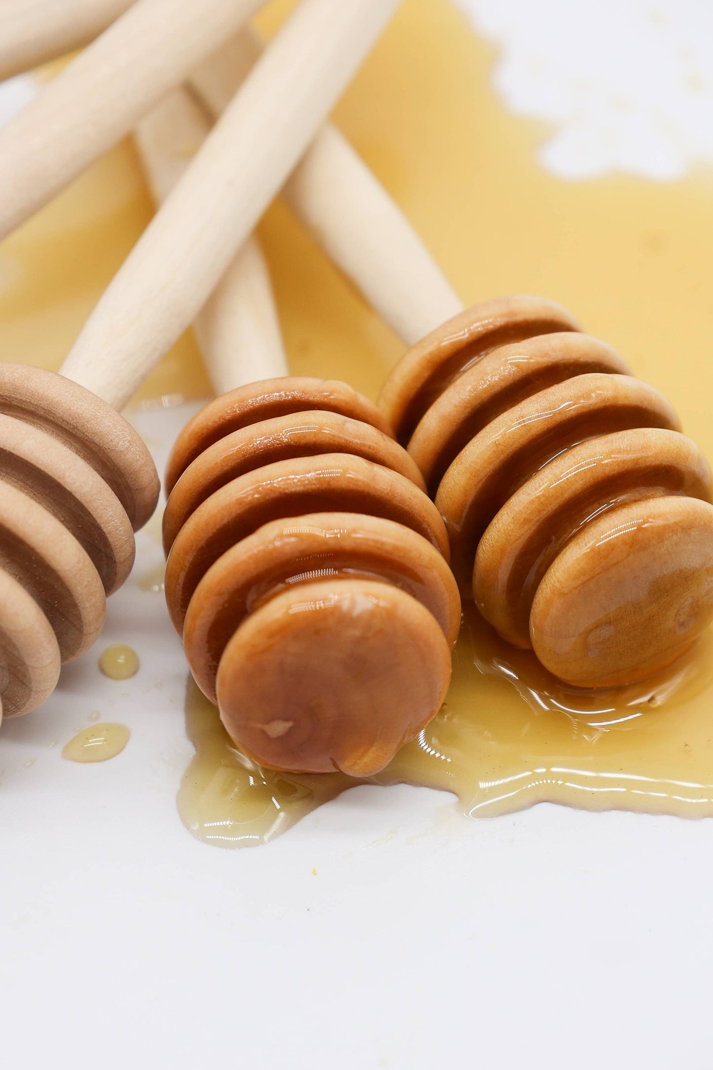 Honey Dipper wooden 4in