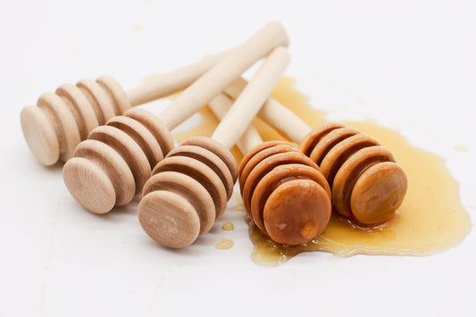 Honey Dipper wooden 4in